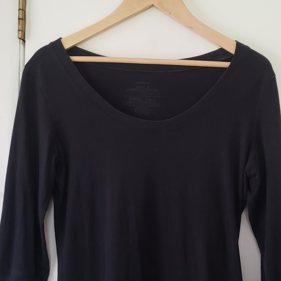 Patagonia 3/4 Sleeve Black Dress/Tunic - Picture 7 of 7